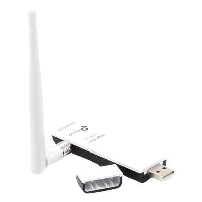 Adaptador USB Wi-Fi / 150 Mbps / 2.4 GHz / Antena Desmontable 4 dBi / USB 2.0 | SIERRA STORE
