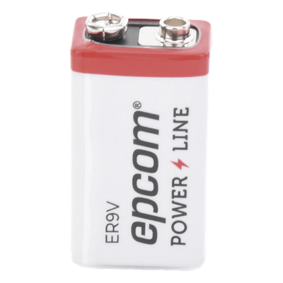 Batería de Litio 9V / 1200 mAh / Cloruro de Tionilo / No Recargable / Operación -60°C a +85°C / Acero Inoxidable | SIERRA STORE