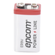 Batería de Litio 9V / 1200 mAh / Cloruro de Tionilo / No Recargable / Operación -60°C a +85°C / Acero Inoxidable | SIERRA STORE