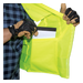 Chaleco de seguridad reflectante / Talla XL / ANSI/ISEA 107-2015 Tipo R Clase 2 / Pecho 44''-50'' (111,8-127 cm) / Amarillo alta | SIERRA STORE