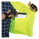 Chaleco de seguridad reflectante / Talla XL / ANSI/ISEA 107-2015 Tipo R Clase 2 / Pecho 44''-50'' (111,8-127 cm) / Amarillo alta | SIERRA STORE