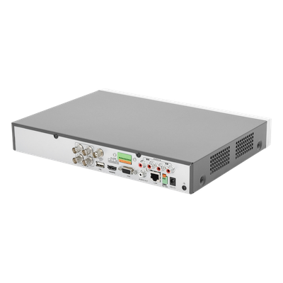 EPCOM EV-8004TURBO-D - DVR 4 Canales TurboHD + 4 Canales IP/ 8 Megapixel/ Acusense/ Audio por coaxitron / 1 Bahía de Disco Duro /4 | SIERRA STORE