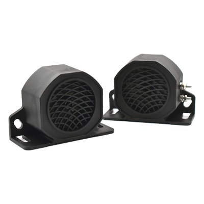EPCOM X70B - Alarma de Reversa Vehicular / 105±3 dB / 12-80 Vcc / IP67 / 70 mm / Soporte Universal | SIERRA STORE