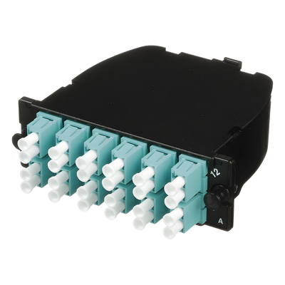 PANDUIT FC2XN-24-10AS - Casete de Fibra Óptica / OM3 24 Fibras / MPO a 12 LC Duplex / Polaridad Método A / Pérdida ≤0.75 dB / | SIERRA STORE