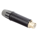 Conector RCA Hembra / Contacto Chapado en Oro / Carcasa Metálica Negra / Cable OD 3.5-6.5 mm / 2000 Ciclos | SIERRA STORE