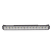 Luz Auxiliar LED / 45 LEDs Tricolor Rojo/Azul/Blanco / 12-24 VDC / Lente Transparente / SAE / 11.42" / Halo Rojo Multifuncional | SIERRA STORE