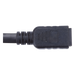 Cable de Extensión de Comunicación / Conectores RJ45 / Gigabit Ethernet 1000 Mbps / Longitud 0.15 m (0.49 ft) / Exterior Resistente | SIERRA STORE