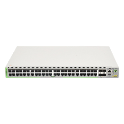 Switch Administrable Capa 3 / 48 Puertos 10/100/1000Mbps / 4 SFP Gigabit / 104 Gbps Switching Fabric / 77.4 Mpps | SIERRA STORE