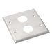 PANDUIT IAEFP2-2G - Placa de Pared Doble Industrial / 2 Puertos / Acero Inoxidable / 4.59x4.5x0.16 in / Montaje Vertical | SIERRA STORE