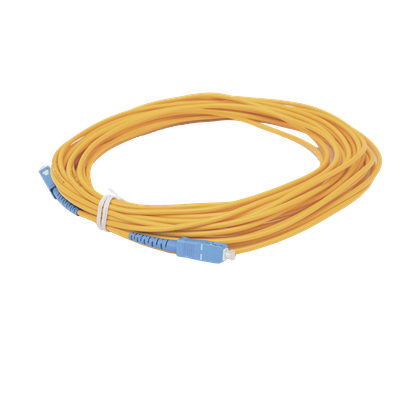 Jumper de Fibra Óptica / Monomodo G.652D / SC/UPC-SC/UPC / Simplex / 10 m (32.81 pies) / Forro 3 mm | SIERRA STORE
