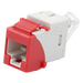 SIEMON U6-K03NS - Jack Keystone / Cat6 UTP / T568A-B / Punch Down 110 / UL94 V-0 / Rojo | SIERRA STORE