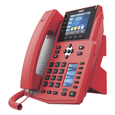 Teléfono IP Empresarial con Estándares Europeos, 16 lineas SIP con pantalla LCD de 3.5" a color, 6 teclas DSS/BLF, puertos Gigabit | SIERRA STORE