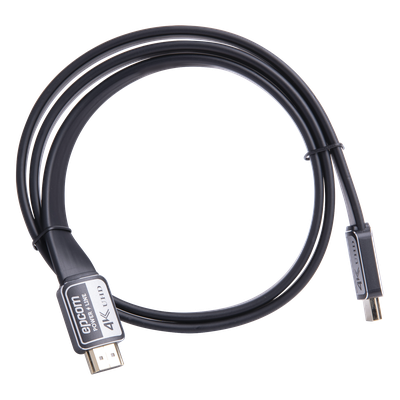Cable HDMI Plano / 4K Ultra HD / 1.8 m (5.90 ft) / Conectores Oro 24K / Audio Dolby TrueHD / 120Hz-480Hz | SIERRA STORE