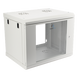 Gabinete de Pared 9U / Rack 19" / Cristal Templado / Profundidad 479.5 mm / Carga 80 kg / Acero Reforzado | SIERRA STORE