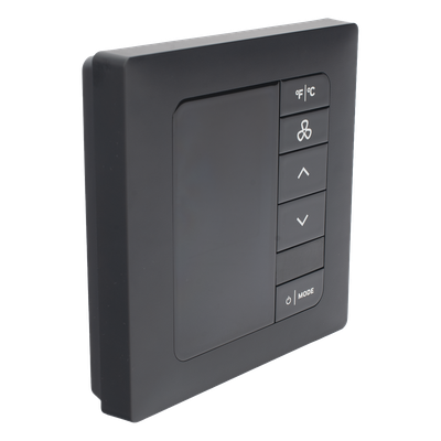 Termostato de Gestión Energética / BACnet MS/TP y Wi-Fi / 100-277 VAC / FCU 2 y 4 Tubos / 3 Velocidades / Sensor PIR / Ónix Negro | SIERRA STORE
