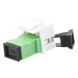 LINKEDPRO BY EPCOM LP-FO-AD-6150 - Acoplador de Fibra Óptica / Monomodo / SC/APC Simplex a SC/APC / Keystone / ABS | SIERRA STORE