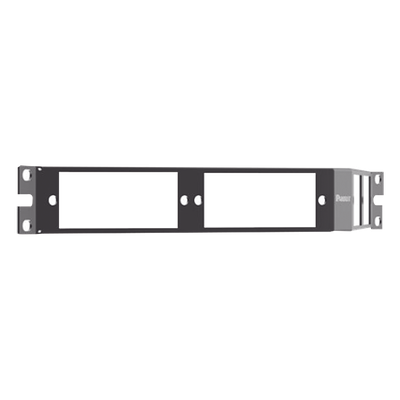PANDUIT CFAPPBL1A - Patch Panel de Fibra Óptica, Para 4 Placas Acopladras FAP o FMP, Angulado, Color Negro, 1UR | SIERRA STORE