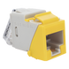 SIEMON U6-K05NS - Jack Keystone Cat6 UTP / 250 MHz / Amarillo / -10 a 60°C / 22-24 AWG / T568A/B | SIERRA STORE