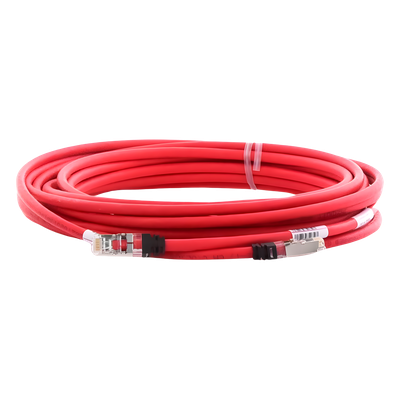 PANDUIT STP6X25RD - Patch Cord Cat6A / S/FTP Blindado / CM/LS0H / 7.62 m (25 ft) / Rojo | SIERRA STORE
