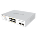 Switch PoE Administrable / 8 Puertos Gigabit PoE af/at / 2 x SFP Gigabit / Presupuesto PoE 120 W / Administración Cloud | SIERRA STORE