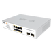 Switch PoE Administrable / 8 Puertos Gigabit PoE af/at / 2 x SFP Gigabit / Presupuesto PoE 120 W / Administración Cloud | SIERRA STORE