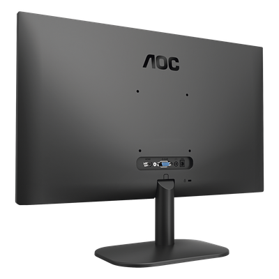 Monitor LED de 23.8" VESA, Resolución 1920 x 1080 Pixeles, Entradas de Video VGA/HDMI. Panel IPS LCD Backlight LED. Ultra Delgado | SIERRA STORE