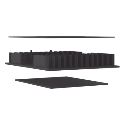 PANDUIT FSC24 - Charola de Empalme para Fibra Óptica / 24 Empalmes de Fusión o 12 Mecánicos / Gestión de Radio de Curvatura / | SIERRA STORE