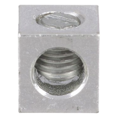 PANDUIT LAMA2-14-C - Conector Mecánico de Aluminio / Un Orificio 1/4" / Un Barril / Cable 14 a 2 AWG / 600 V / 90°C | SIERRA STORE