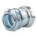 Conector Recto Compresión / Acero Galvanizado / 3/4 in / Pared Delgada 10 mm (0.394 in) / Compacto | SIERRA STORE