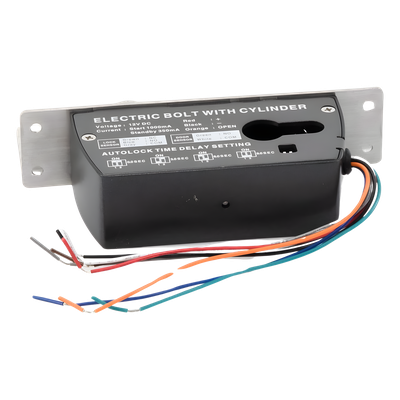 ACCESSPRO PROEB620 - Cerradura de Perno Eléctrica / 2000 kg de Fuerza de Sujeción / Fail Safe 12 VCC / Temporizador 0-9 s / Sensor de | SIERRA STORE