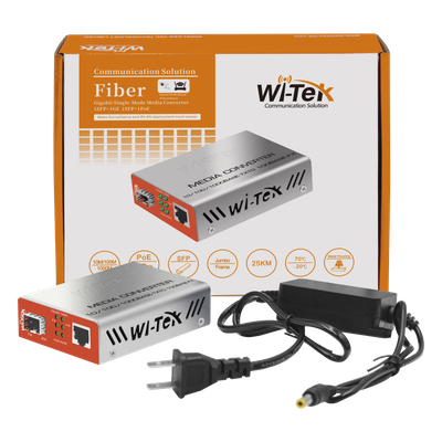 Convertidor de Medios RJ45 100/1000 Mbps + SFP 1000 Mbps | SIERRA STORE