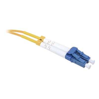 LINKEDPRO BY EPCOM LP-FO-D-LCU-SCA-03 - Jumper de Fibra Óptica / Monomodo 9/125 / LC/UPC-SC/APC / Dúplex / 2.0 mm PVC / 3 m (9.84 ft) | SIERRA STORE