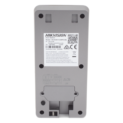 HIKVISION DS-KV6113-WPE1(B) - Videoportero IP 2 MP / PoE Estandar / IP65  / Apertura desde Hik-connect / Soporta 1 Departamento y | SIERRA STORE