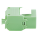 LINKEDPRO BY EPCOM LP-KJ-610-TTGR - Módulo Jack Keystone / Cat6 UTP / Terminación 180° / Toolless / 1 Puerto / Verde | SIERRA STORE
