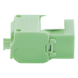LINKEDPRO BY EPCOM LP-KJ-610-TTGR - Módulo Jack Keystone / Cat6 UTP / Terminación 180° / Toolless / 1 Puerto / Verde | SIERRA STORE