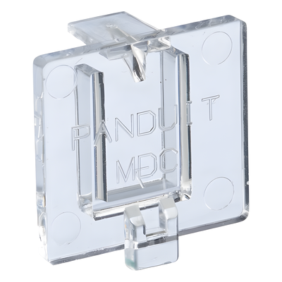 PANDUIT MDC-C - Tapa Anti-Polvo / 0.26 pulg (6.6 mm) Profundidad / 0.48 pulg (12.2 mm) Altura / 0.51 pulg (13 mm) Ancho / Paquete 100 | SIERRA STORE