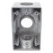 Caja Condulet / 1" (25.4 mm) / Tres Bocas / Aluminio Diecast / A Prueba de Intemperie / NPT / Volumen 246 cm³ | SIERRA STORE
