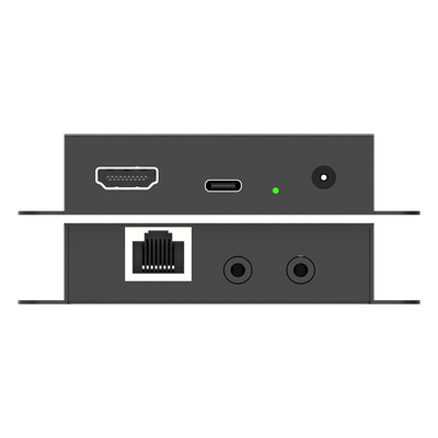 Extensor Audio HDMI eARC / 50 m (164 ft) / CAT5e/6 / Dolby Atmos / DTS-HD / IR Bidireccional / CEC Passthrough / Carcasa Metálica | SIERRA STORE