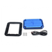 Luz de advertencia / 9x7" (22.9x17.8 cm) / 104 LED / 12 VCC / 1 A / 10 patrones de destello / Montaje permanente / Azul | SIERRA STORE