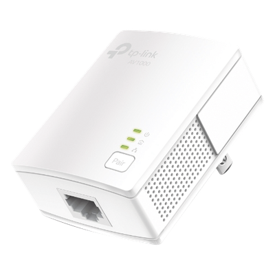 Kit Adaptador Powerline / Gigabit Ethernet 1000 Mbps / HomePlug AV2 / Alcance 300 m (984.2 ft) / Plug and Play / 1 Puerto RJ45 / Ultra | SIERRA STORE
