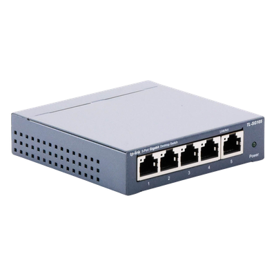 Switch / 5 Puertos Gigabit / 10/100/1000 Mbps / No Administrable / 7.4 Mpps / 3.94x3.86x0.98 in | SIERRA STORE