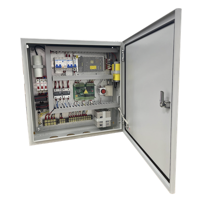 ACCESSPRO XB-4HBL-C - Controlador de Bolardos Hidráulicos / 220 VAC / 4 Bolardos Simultáneos / Activación por Contacto Seco / Entrada | SIERRA STORE