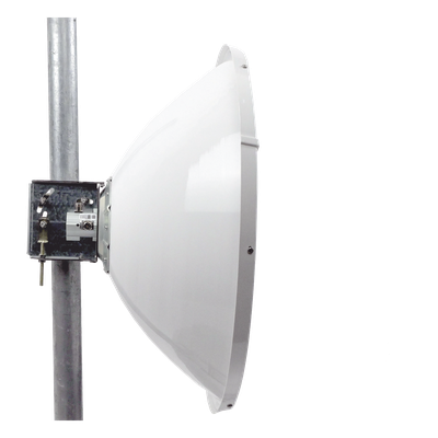 Antena Direccional Parabólica / 29 ± 1 dBi / 4.9 - 6.4 GHz / Dual Polarización V/H / Conectores N-Hembra / Plato Profundo / Radomo UV | SIERRA STORE