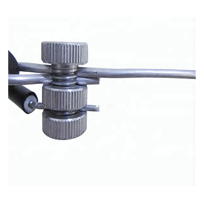 Abrazadera para Cerco Eléctrico / Aleación de Aluminio / Apriete Manual Sin Herramientas / Múltiples Cables / Alto Voltaje | SIERRA STORE