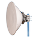 Antena parabólica 4 ft para radio B11 y AF11, ganancia de  40.5 ± 1 dBi, conector guía de onda, Alto aislamiento al ruido en enlaces | SIERRA STORE