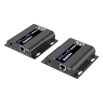 Extensor HDMI sobre IP / 4K@60Hz / 120 m (393.7 ft) / HDMI 2.0 / HDCP 2.2 / 18 Gbps / Matriz 256x256 / IR Bidireccional | SIERRA STORE