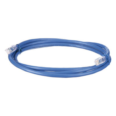 PANDUIT UTP6AX2MBU - Cable de Parcheo UTP / Cat6A / 24 AWG / CM / 2 m (6.56 ft) / Azul | SIERRA STORE