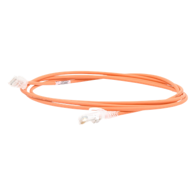 SIEMON MC6-07-0928 - Patch Cord Cat6 UTP / 28AWG Diámetro Reducido / CM/LS0H / 2.13 m (7 pies) / Naranja | SIERRA STORE