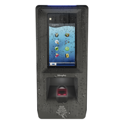 Lector de Huellas Dactilares / IP65 / IK09 / PoE / iCLASS / Detección de Dedo Falso / 2.13 pies x 2.13 pies x 0.82 pies | SIERRA STORE