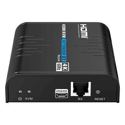 Receptor KVM HDMI / 4K 60 Hz / Extensión 120 m (393.7 ft) / 18 Gbps / IPColor Stream / USB HID / HDCP 2.2 | SIERRA STORE